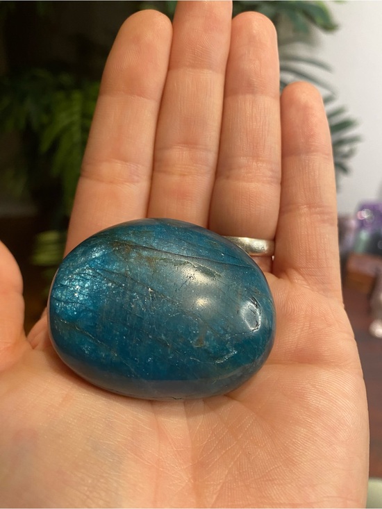 Other - Blue Apatite Palm Stone